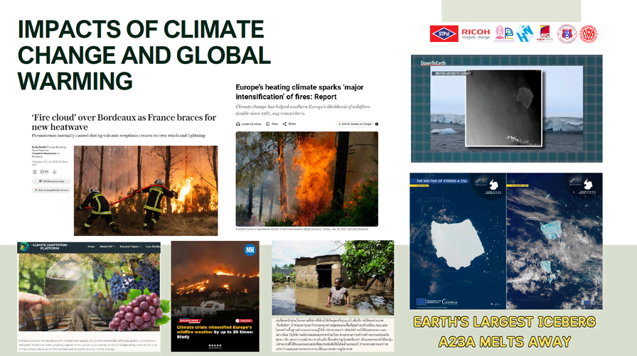 เตือนภัยวิกฤต Climate Change: ไฟป่ายุโรปทวีความรุนแรง 20 เท่า และภูเขาน้ำแข็งยักษ์ A23a ละลาย ร่วมรับมือกับมูลนิธิคุณ