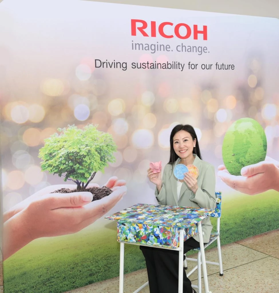 ริโก้ฯ ดึงพลังเยาวชน ขับเคลื่อน Circular Economy ผ่าน Ricoh R-cademy ปีที่ 16 เปลี่ยนขยะเป็นอนาคต ตลับหมึกริโก้กลายเป็นบล็อกปูพื้นและม้านั่ง - รูปที่ 8